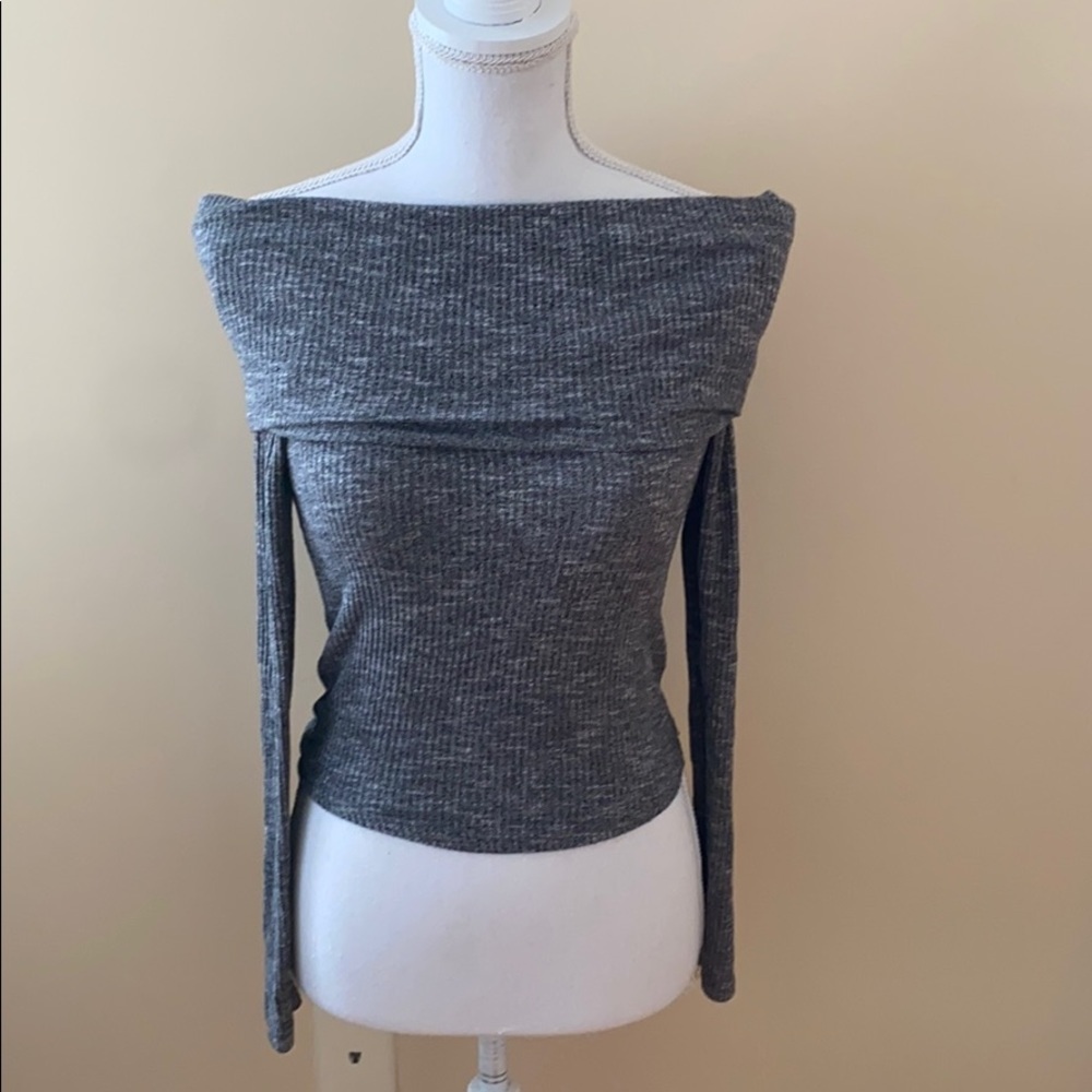 Free people  Off the Shoulder Knit Top